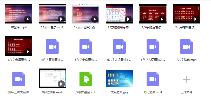 泽易阁八字系列视频