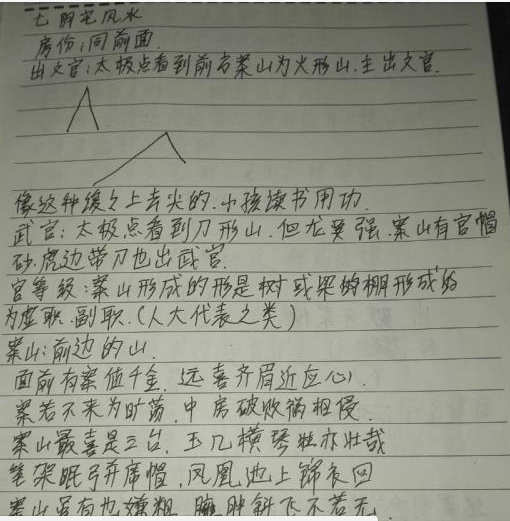 胡一鸣弟子张家清阴阳自然法风水手抄本  电子版