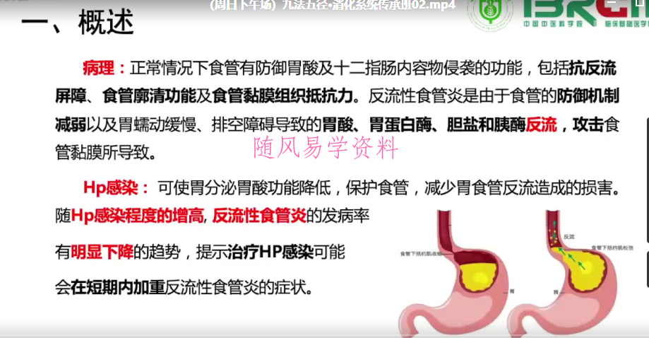 韩学杰《九法五径 消化系统》传承视频12集