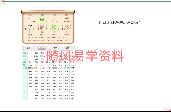 金镖门于诚：详解命局中劫财见财各种情况及化解视频10集