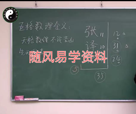 李明光《姓名学线上密训课》 视频20集