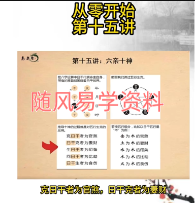 易云  四柱八字视频37集