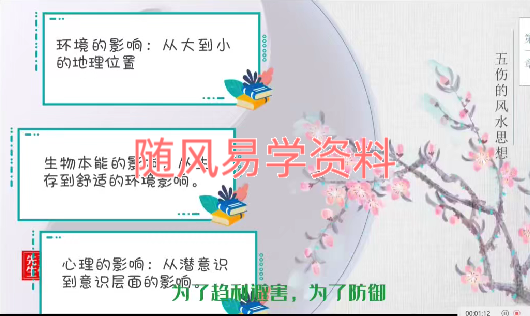 五伤先生   藏风纳水建筑学11集视频