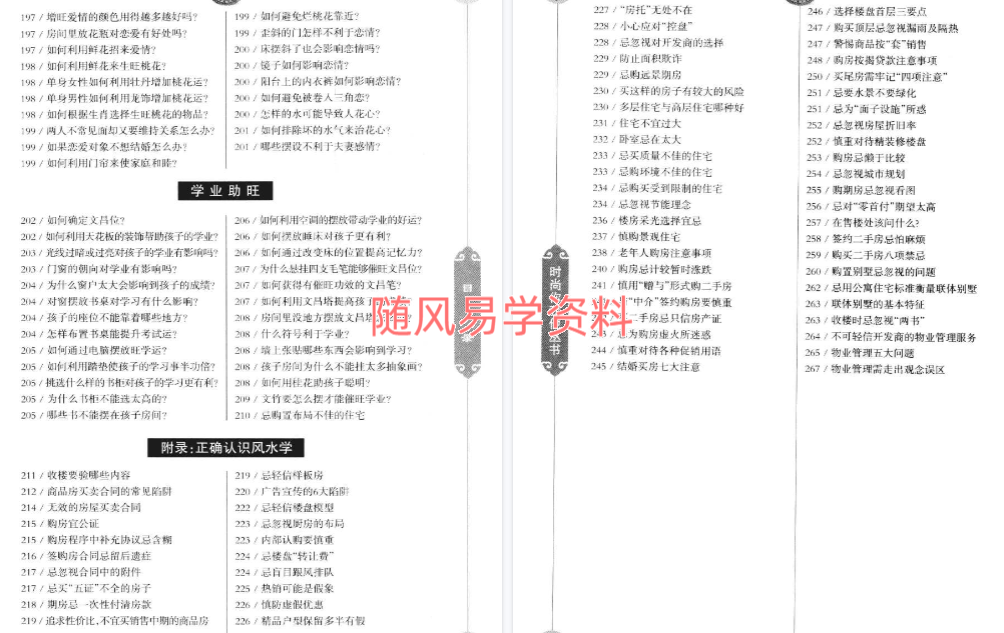 郭樱妍《家居与风水》286页