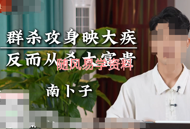 南卜子    八字口决断20集视频
