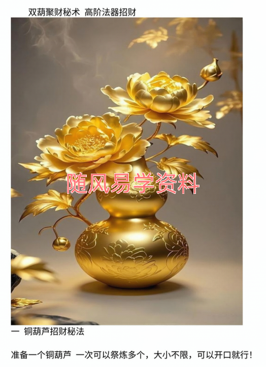 葫芦聚财秘法两法5页
