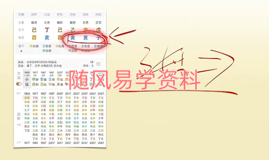 南卜子   八字格局论命20集+文档